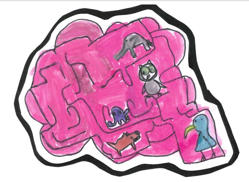 12LA Brain artwork GYM